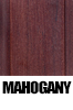 Mahogany finish