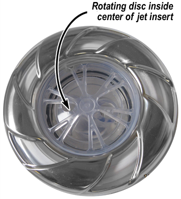 jet with spinner